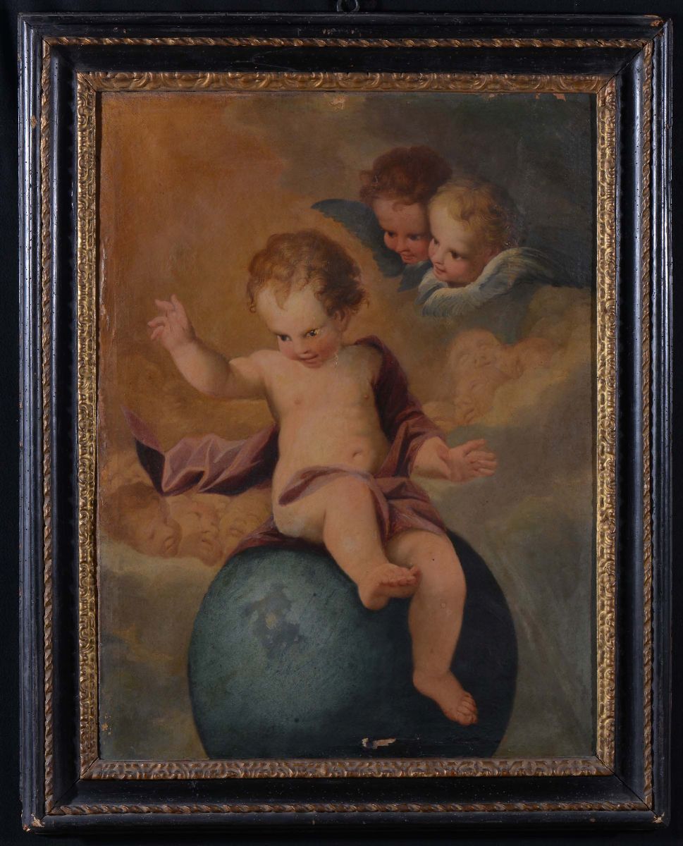 Anonimo del XIX Secoloputto e Angioletti