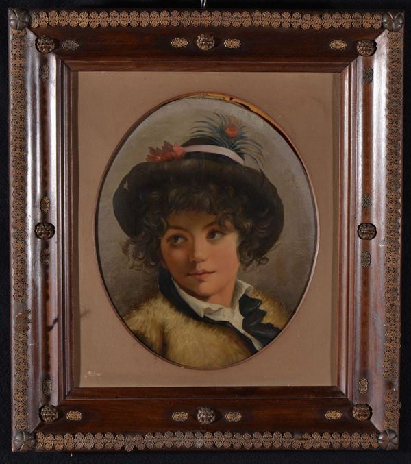 Anonimo del XIX secolo Ritratto di giovinetto