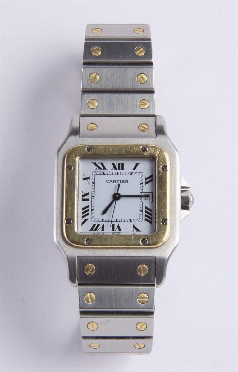 Cartier Santos, orologio da polso  - Asta Argenti e Gioielli Antichi e Contemporanei - Cambi Casa d'Aste