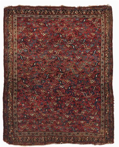 Tappeto Nprd- Ovest Persia, Fine XIX Secolo