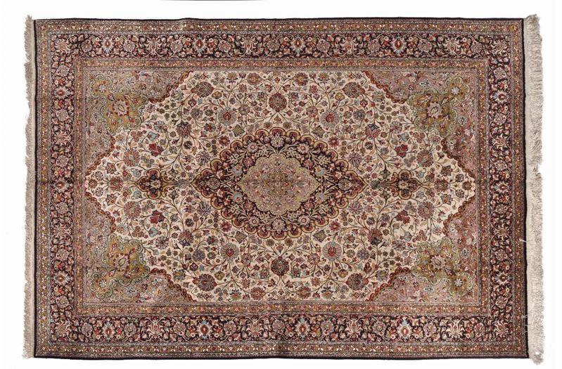 Tappeto persiano Gom  - Asta Antiquariato e Dipinti Antichi - Cambi Casa d'Aste