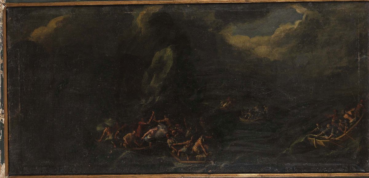 Cornelis De Wael (1592-1667), Attribuito Ascontri tra Equipaggi di Piccole Imbarcazioni
