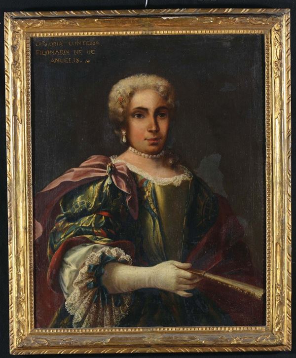 Scuola del XVIII secolo Ritratto femminile