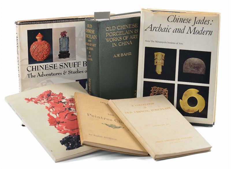 Lot of six Chinese art books  - Auction Fine Chinese Works of Art - Cambi Casa d'Aste