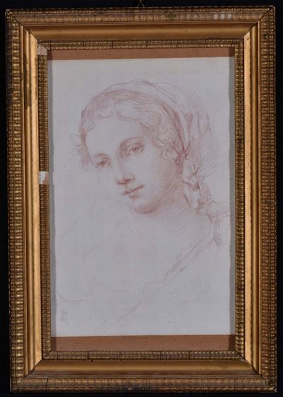 Scuola Italiana del XIX Secoloritratto Femminile