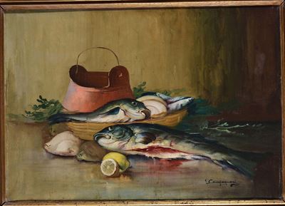 Ottorino Campagnani (1835-1894)pesci