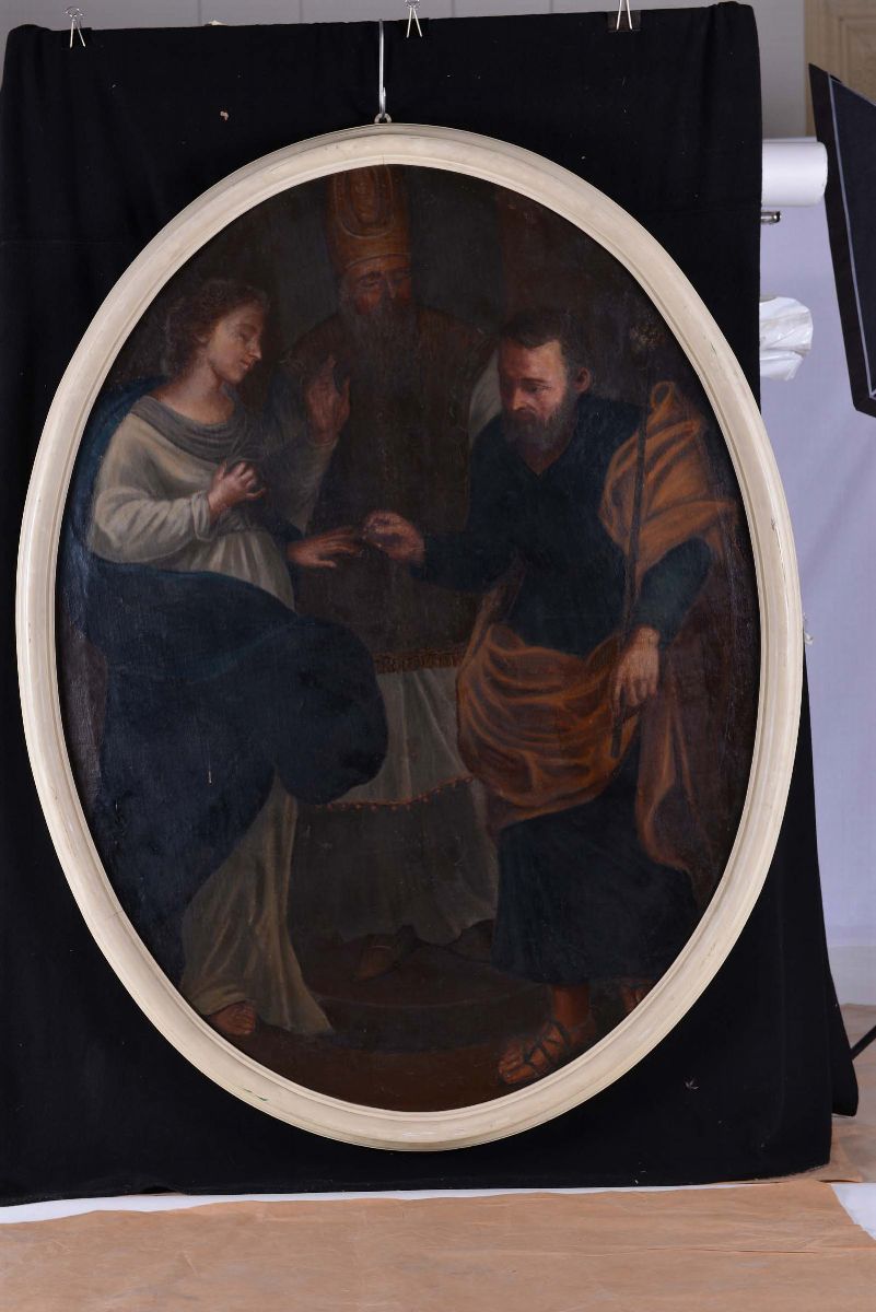 Scuola del XVIII Secolomatrimonio di Giuseppe e Maria Morte di Giuseppe