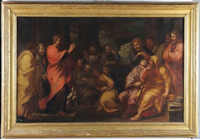 Domenico Cresti Detto il Passignano (1559-1638), Attribuito Adisputa di S.paolo