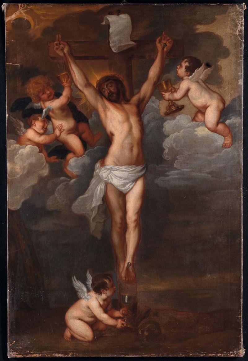 Van Dyck, copia da Crocefissione  - Asta Antiquariato e Dipinti Antichi - II - Cambi Casa d'Aste