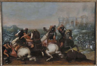 Scuola del XVIII Secolobattaglia