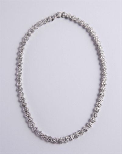 Girocollo con Pavé di Diamanti
