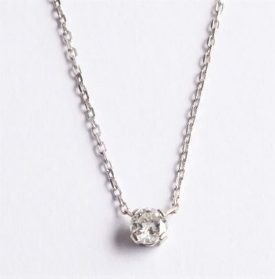 Catenina con Diamante Centrale