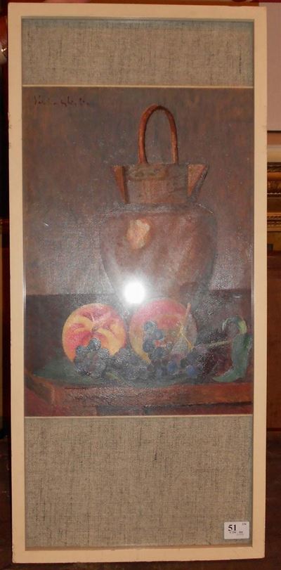 Valentino Ghiglia (1903-1960)natura Morta