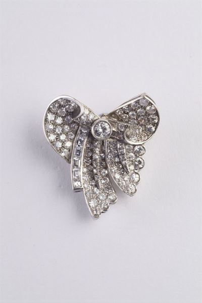 Spilla Clip in Diamanti