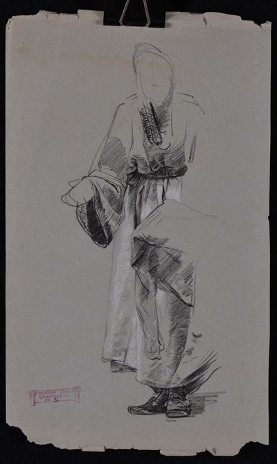 Cesare Maccari (1840-1919)figura Maschile