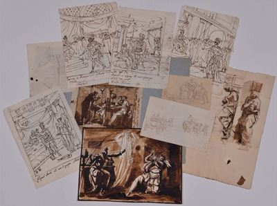 Dieci Disegni Neoclassici, Fine XVIII-inizio XIX Secolo