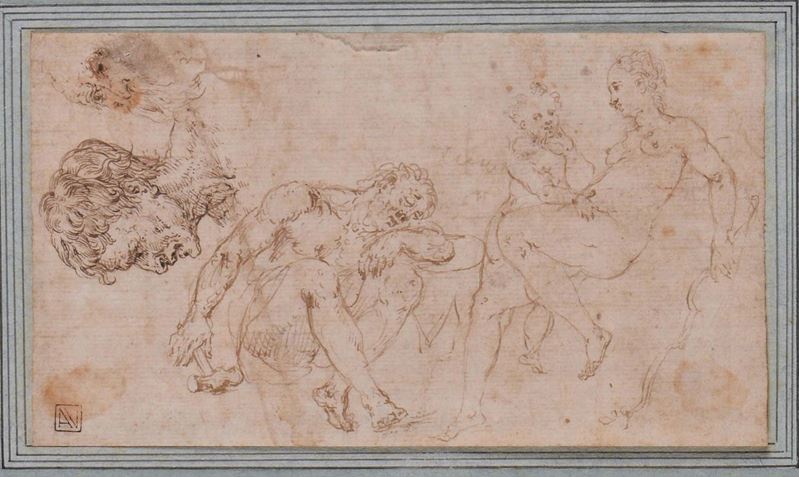 Scuola Italiana del XVI secolo  - Auction The Collestions of a Fine Bolognese Art Connoisseur - Cambi Casa d'Aste