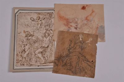 Lotto di Tre Disegni, XVIII Secolo