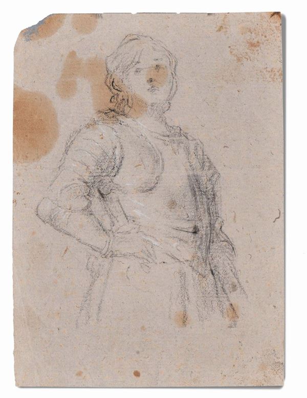 Baldassare Franceschini detto il Volterrano (1611-1689), attribuito a Figura maschile