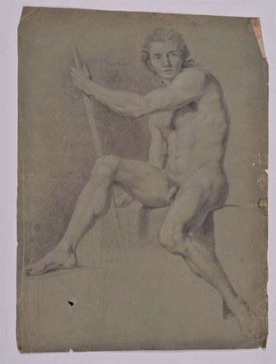 Scuola Romana del XVIII Secolonudo Maschile