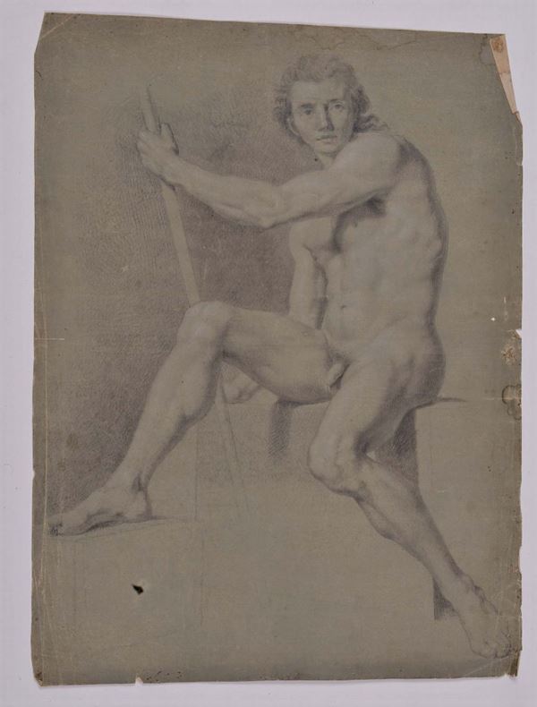 Scuola Romana del XVIII secolo Nudo maschile