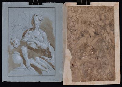 Lotto di Due Disegni, XVII Secolo