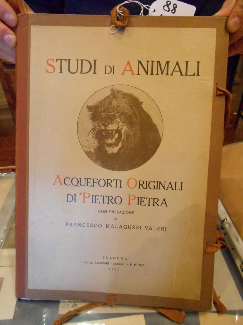 Sei acqueforti originali di Pietro Pietri  - Auction The Collestions of a Fine Bolognese Art Connoisseur - Cambi Casa d'Aste