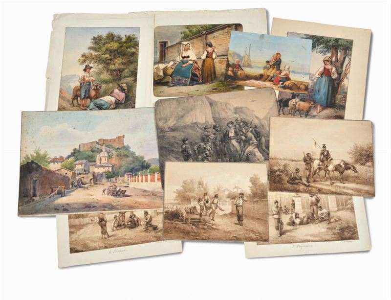G.Malguzzi (XIX secolo)  - Auction The Collestions of a Fine Bolognese Art Connoisseur - Cambi Casa d'Aste