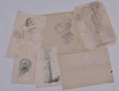 Lotto di Disegni Composto da