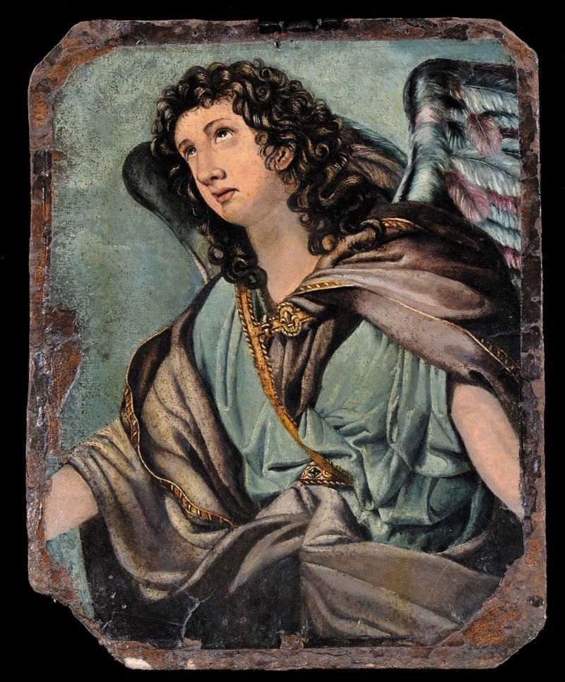 Scuola del XVIII secolo Arcangelo Gabriele  - Auction The Collestions of a Fine Bolognese Art Connoisseur - Cambi Casa d'Aste