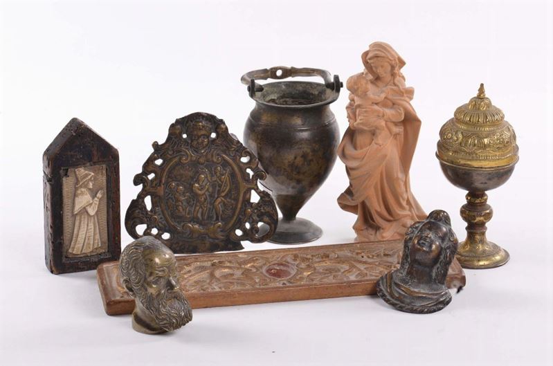 Lotto misto di oggetti  - Auction The Collestions of a Fine Bolognese Art Connoisseur - Cambi Casa d'Aste