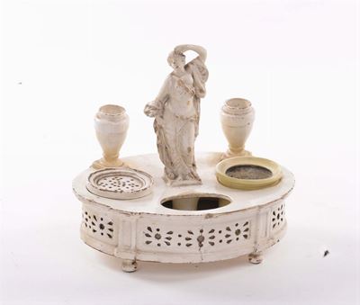 Oliera Neoclassica in Terraglia Bianca, Pesaro Inizio XIX Secolo