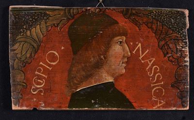 Scuola Ferrarese del XVII Secoloprofilo di Scipione Nassica