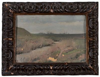 Garzia Fioresi (1898-1968)paesaggio Campestre