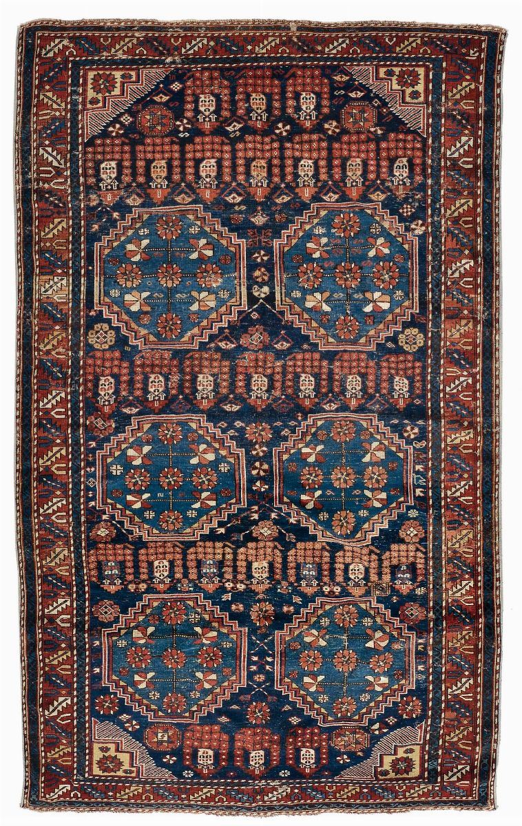 Tappeto caucasico Shirvan Kuba, fine XIX secolo  - Asta Tappeti Antichi - Cambi Casa d'Aste