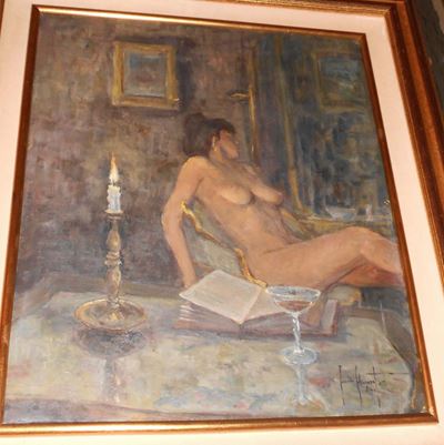 Guido Hanset (1910-1992)abbandono, 1984