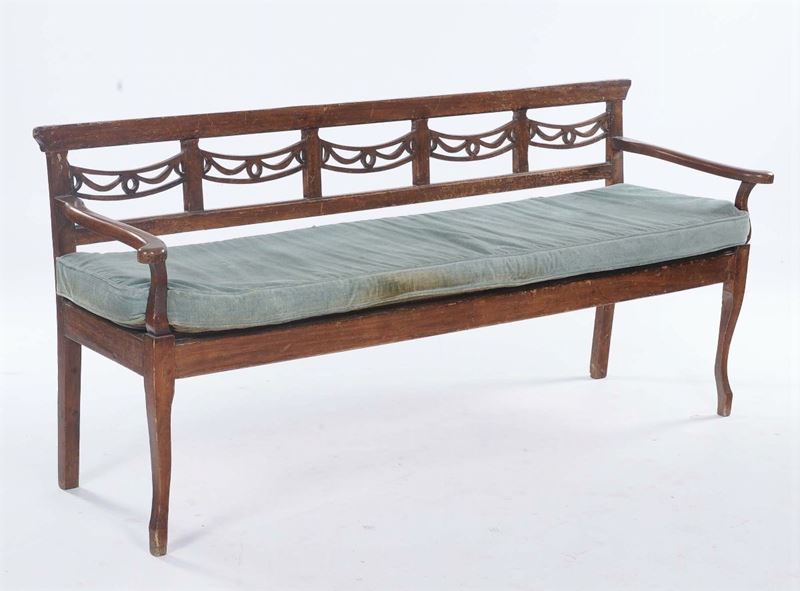 Divanetto, Piemonte XIX secolo  - Auction Antique and Old Masters - II - Cambi Casa d'Aste