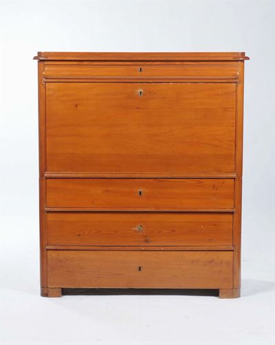 Secretaire Biedermaier, XIX Secolo
