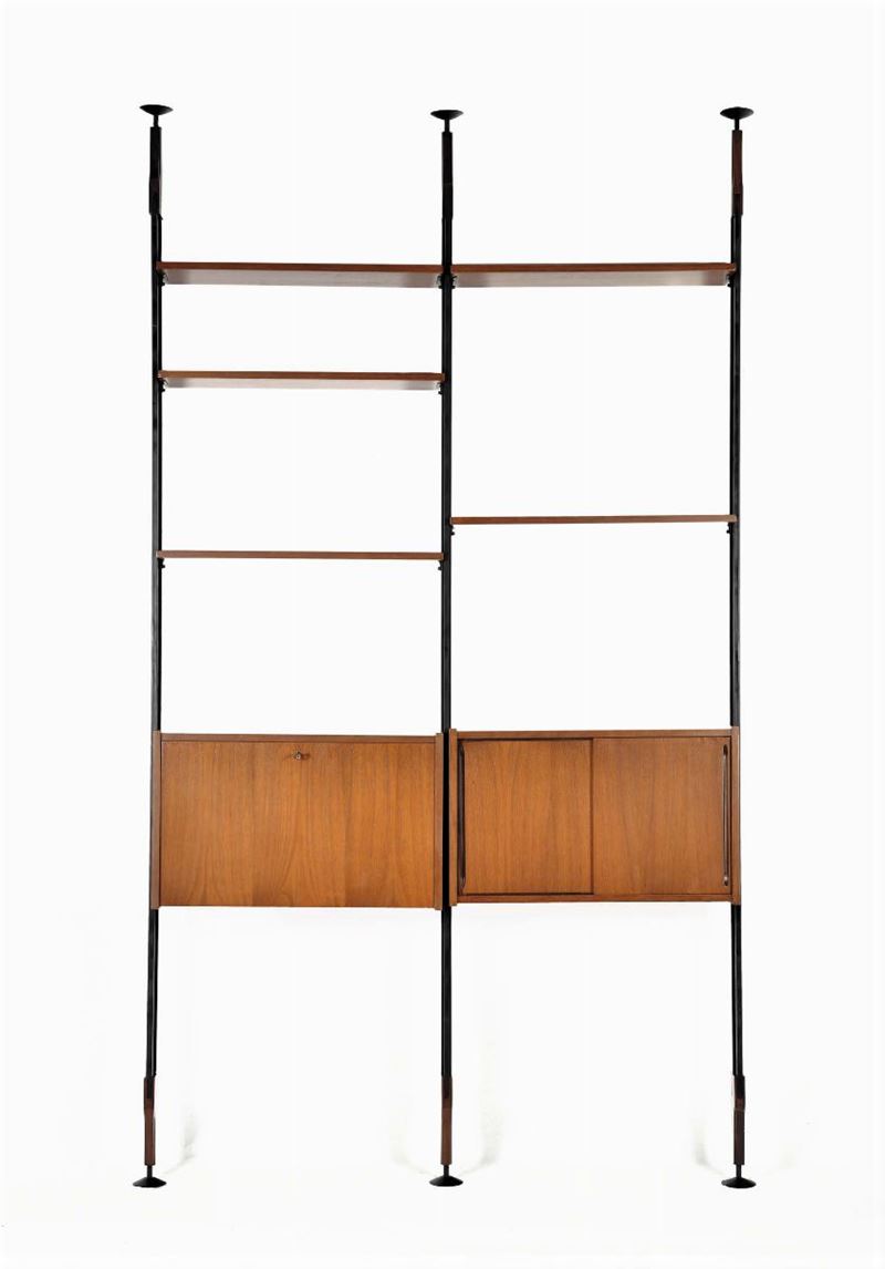 Libreria soffitto-pavimento  - Asta Design - II - Cambi Casa d'Aste