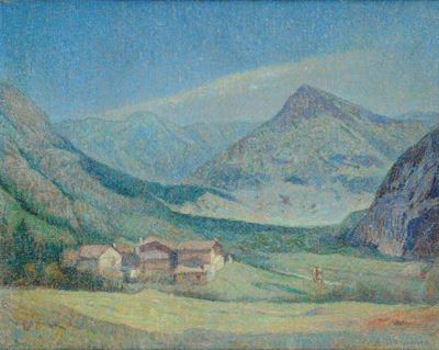 Angelo Barabino (1883-1950)valle D'ayaz, 1948