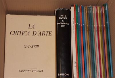 Lotto di Numerose Riviste D'arte