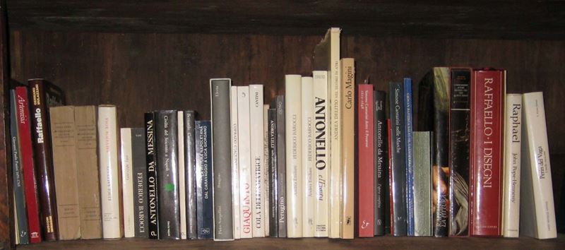 Lotto di monografie su autori romani, umbri e del sud Italia  - Asta La Dimora di un Conoscitore Bolognese - Cambi Casa d'Aste