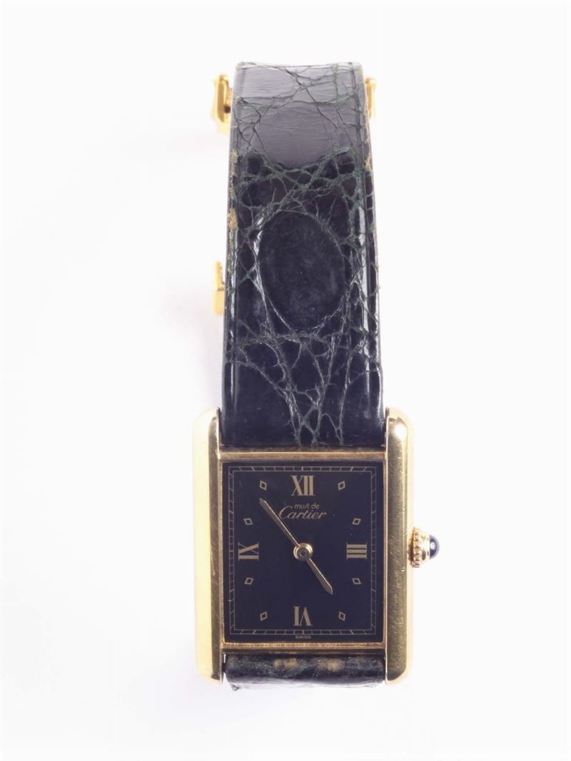 Cartier, orologio da polso  - Asta Argenti e Gioielli Antichi e Contemporanei - Cambi Casa d'Aste