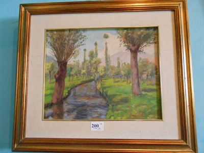 Armando Figallo (1892-1984)paesaggio