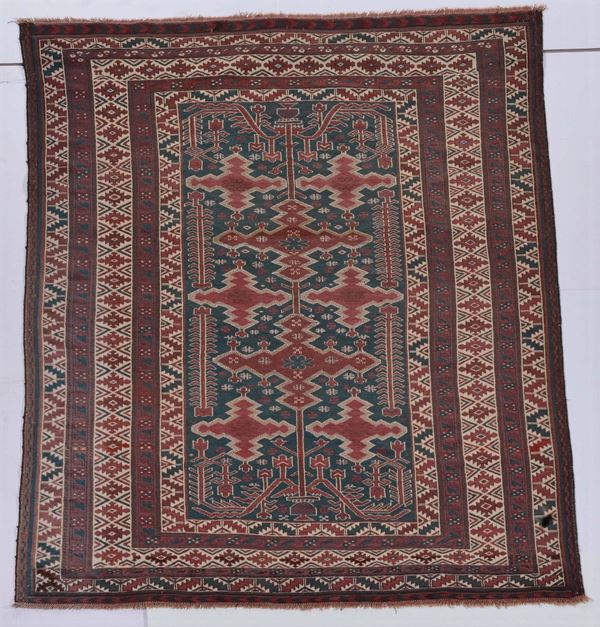 A Persia Guchian rug mid 20th century.Good condition.