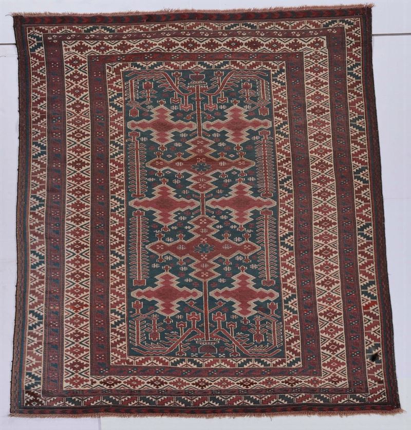 A Persia Guchian rug mid 20th century.Good condition.  - Auction Ancient Carpets - Cambi Casa d'Aste