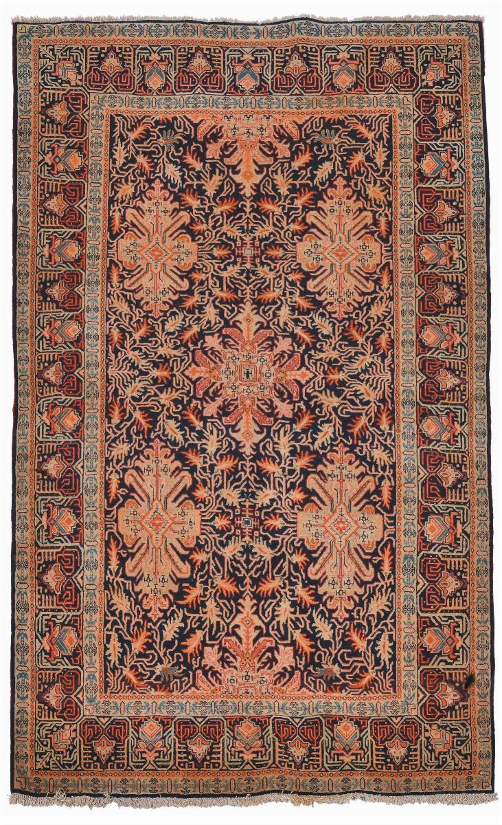 A persian carpet Keshan, mid 20th century. Overall very good condition.  - Auction Ancient Carpets - Cambi Casa d'Aste