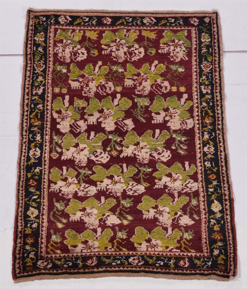 A Caucaso Karabagh rug early 20th century.Good condition.  - Auction Ancient Carpets - Cambi Casa d'Aste