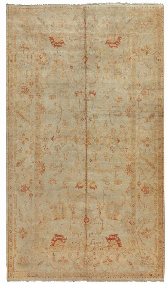 An Anatolia Ushak carpet 20thcentury. Very good condition.  - Auction Ancient Carpets - Cambi Casa d'Aste