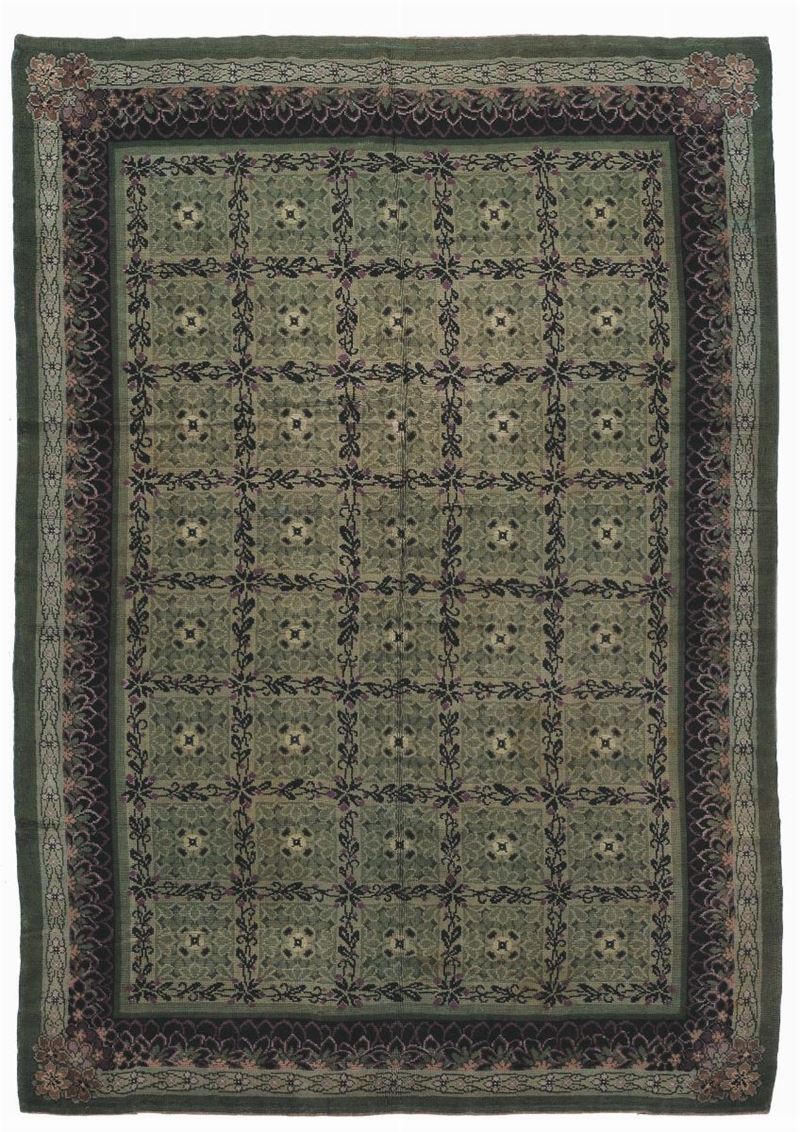 A Vienna carpet end 19th century.Very good condition.  - Auction Ancient Carpets - Cambi Casa d'Aste